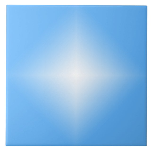 Carreau Bleu clair brillant (Devant)