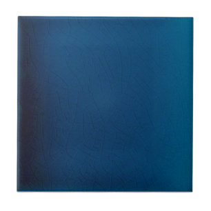 Carreau Bleu Cobalt Blue Antique Repro Faux Ombragés Fini