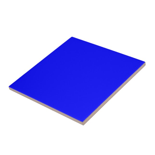 Carreau Bleu (couleur solide) (Côté)