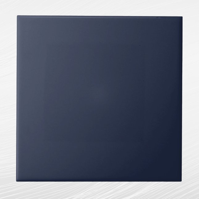 Carreau Bleu de marine minimaliste (Créateur téléchargé)