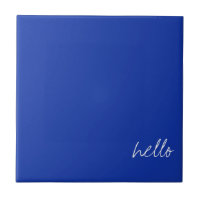 Bleu égyptien personnalisé