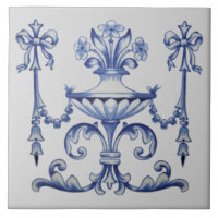 Bleu néoclassique tardif victorien c. Conception e