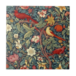 Carreau Blooming Birds Tiles