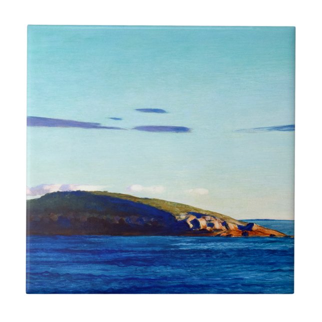Carreau Blubber Island, Maine par Newell Convers Wyeth (Devant)