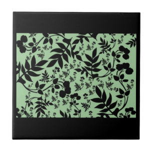 Carreau Blue Levy Florah Tile Design