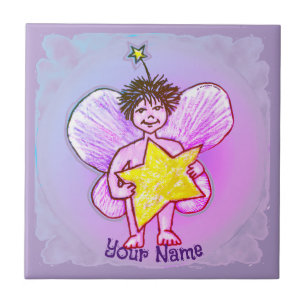 Carreau Boîte de cadeau de Fée Stellaire