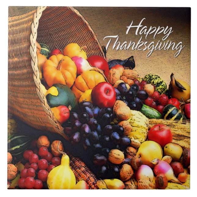 Carreau Bon thanksgiving 12 Carrelage (Devant)