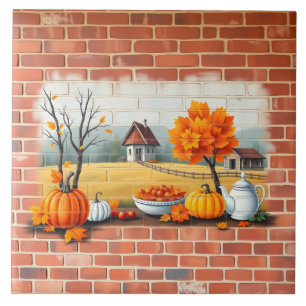 Carreau Bon thanksgiving Moderne Belle Automne