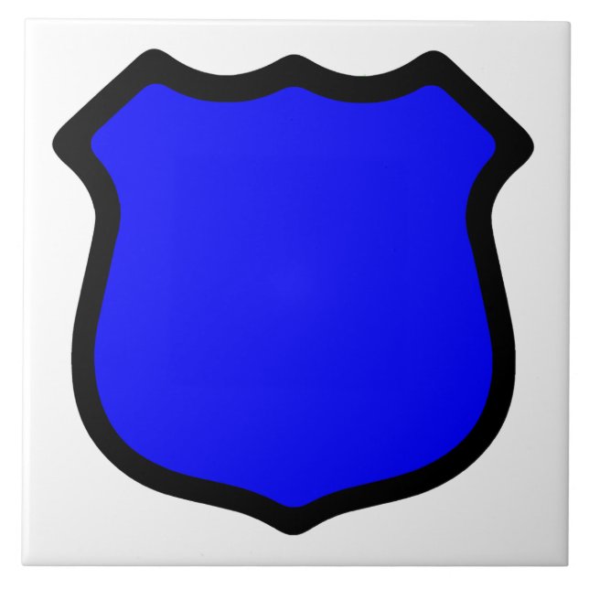 Carreau Bouclier Saint-Michel (Style 1) (Devant)