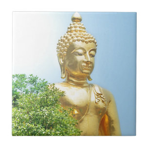 Carreau bouddha assis amical