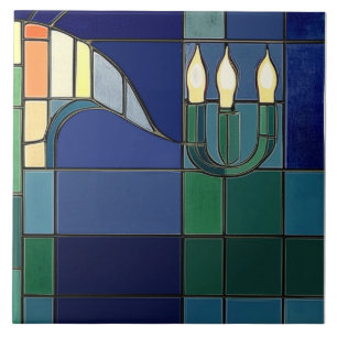 Carreau Bougies Charles Rennie Mackintosh – Côté droit