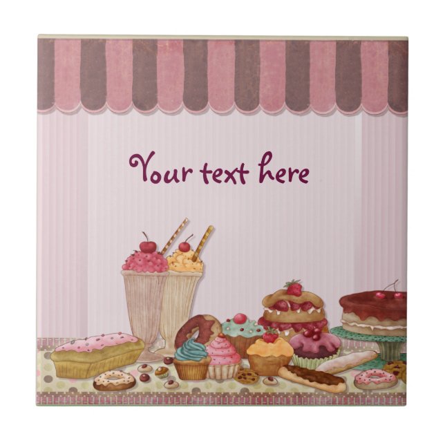 Carreau Boulangerie Boutique Gâteaux - Pâtisserie - Person (Devant)