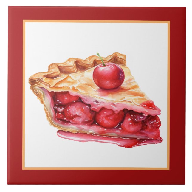 Carreau boulangerie Cherry pie maison d'affaires artisanat (Devant)