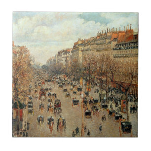 Carreau Boulevard Montmartre-Eremitage Camille Pissarro