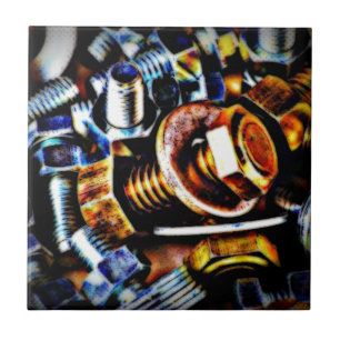 Carreau Boulons Pop Art