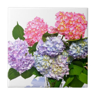 Carreau Bouquet Hydrangea