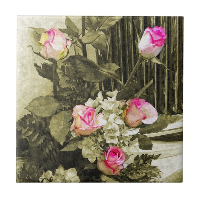 Carreau Bouquet mariage (Devant)