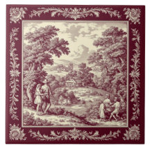 Bourgogne Pastorale Française Toile Vignoble Campa