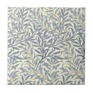 Carreau Bouton bleu saule (par William Morris) Carrelage e