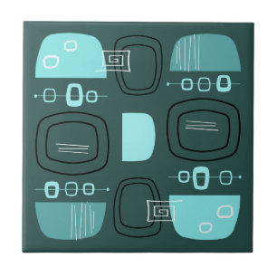 Carreau Bowles et pierres modernes du milieu du siècle Tur