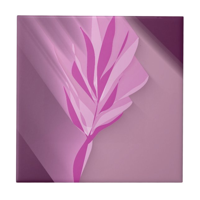 Carreau Bright flower. (Devant)