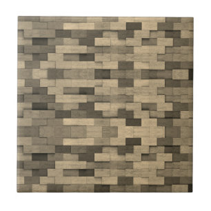 Carreau briques de couleurs de sable 3D