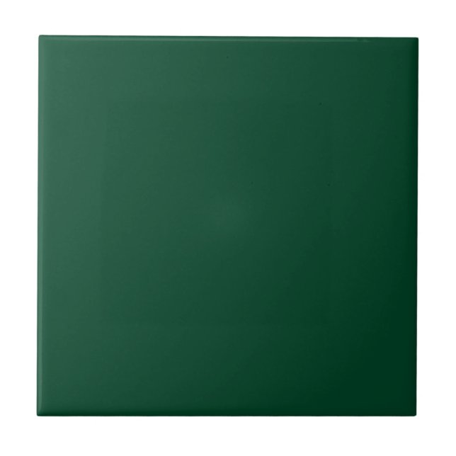 Carreau British Racing Green Solid Color (Devant)