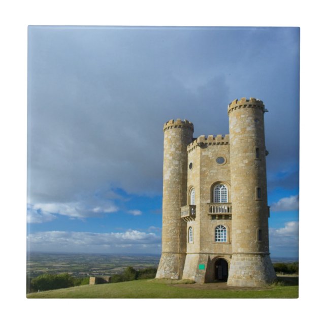 Carreau Broadway Tower, près de Broadway, Worcestershire (Devant)