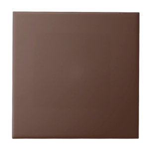 Carreau Brown de chocolat riche couleur solide neutre