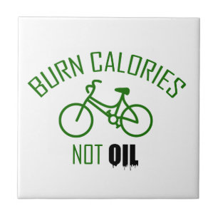 Carreau Brûler les calories et non l'huile