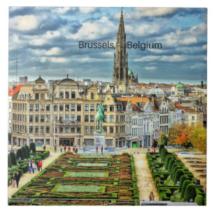 Carreau Bruxelles, Belgique, photo du paysage urbain