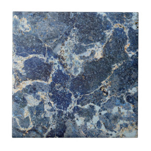 Carreau Bue Gris Marbre Noir & Veines Beige