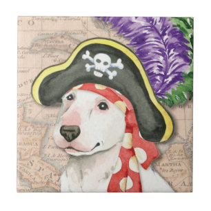 Carreau Bull Terrier Pirate