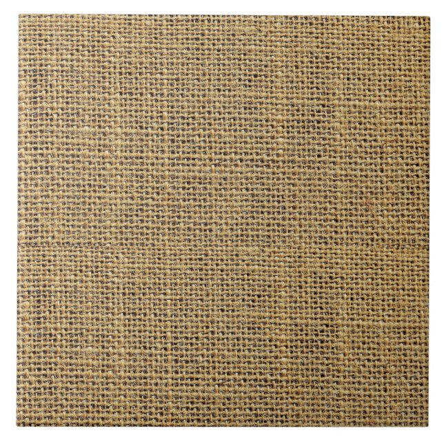 Carreau Burlap Jute (Devant)