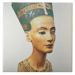 Carreau Buste de la Reine Nefertiti, du studio du Sc