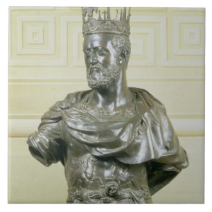 Carreau Buste de portrait de Cosimo I de Medici (1519-74)