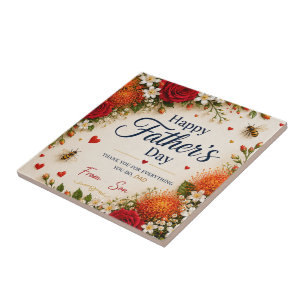 CARREAU CADEAU D'AMOUR POUR LA FÊTE DES PÈRES
