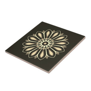 CARREAU CADEAU D'ART FLEURI COLORÉ FILLE MÈRE PATRONNE 202