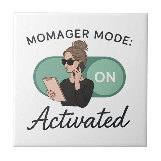 Carreau Cadeau élégant pour mamans (Devant)