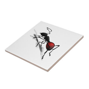 Carreau Cadeau en céramique Ant