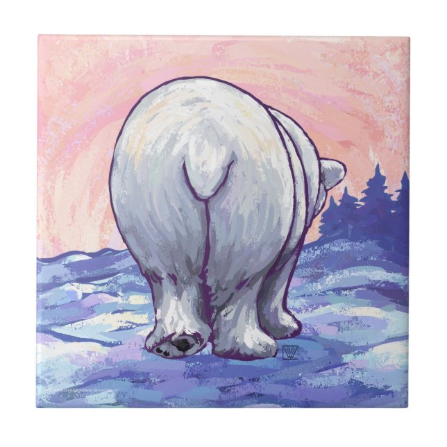 Carreau Cadeaux et accessoires d'ours polaire (Devant)