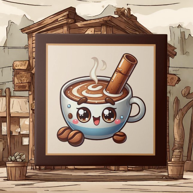 Carreau Café bar, boutique ou cuisine à thème Café (Créateur téléchargé)