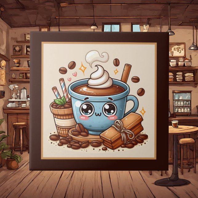 Carreau Café bar, boutique ou cuisine à thème Café (Créateur téléchargé)