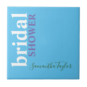 Carreau Calligraphie Chic Minimaliste Enterrement de Vie d