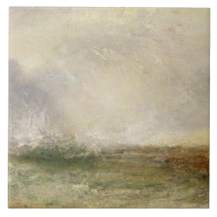 Carreau Cambriolage orageux de mer de Joseph Mallord