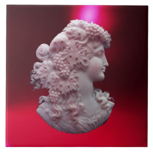 CARREAU CAMEO ANTIQUE, DAME AUX RAISONS