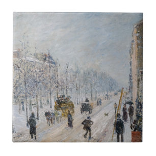 Carreau Camille Pissarro - Boulevards extérieurs, Effet de