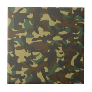 Carreau Camouflage forestier