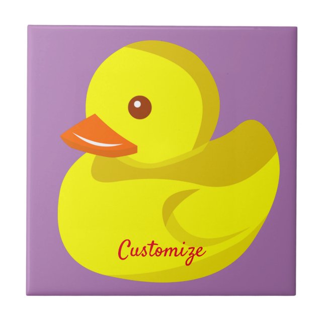 Carreau Canard en caoutchouc mou Thunder_Cove (Devant)
