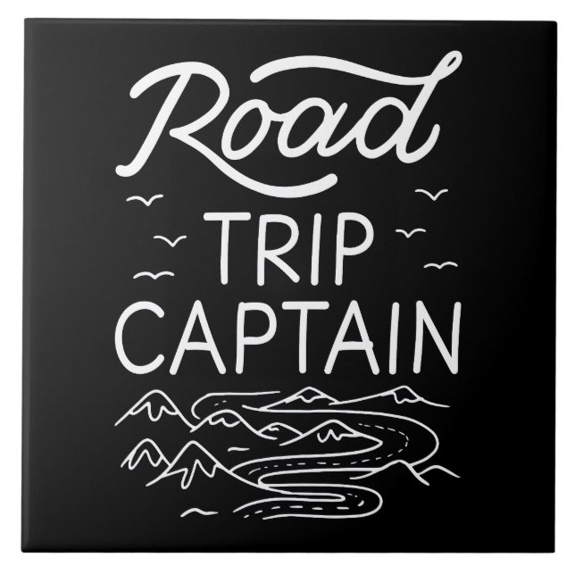 Carreau Capitaine de road trip I (Devant)